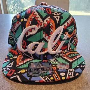 Headlines Snap - Back Cali hat